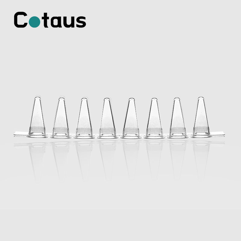 0.1ml Transparent PCR 8-Strip Tubes